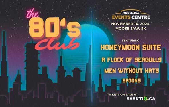 More Info for THE 80S CLUB: HONEYMOON SUITE, A FLOCK OF SEAGULLS, MEN WITHOUT HATS & SPOONS